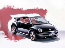 Volkswagen New Beetle Cabriolet Dark Flint Limited Edition 2004 Poster  24 X 32  - £28.07 GBP