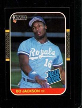 1987 Donruss #35 Bo Jackson Exmt (Rc) Royals Nicely Centered - £9.24 GBP
