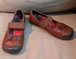 Keen Sienna Mary Jane Comfort Shoes Slip On Flats Brown Leather Women&#39;s ... - $655.20 MXN