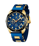 Fashion Mens Watches Top Brand Luxury Silicone Sport Watch Men Quartz Da... - $25.50