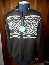 THE CHILDREN&#39;S PLACE BOY&#39;S HOLIDAY ZIP UP WARM SWEATER BROWN NEW SIZE XL - $356.46 MXN