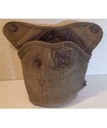 US Army M-1910 canteen carrier 1962 dated thrashed condition, repairs, r... - £15.71 GBP