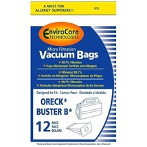 Generic Oreck Buster B Compact Canister Vacuum Bags by EnviroCare (12-pack) part - £9.32 GBP
