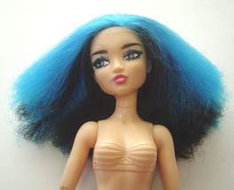  Wild Hearts Crew Kenna Roswell 12&quot; Nude Doll Mattel Articulated Blue Black Hair - £13.42 GBP