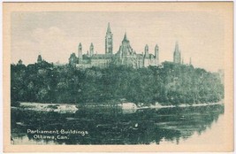 Postcard Parliament Buildings Ottawa Ontario 1928 PECO - £2.75 GBP