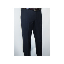 Men Suit BERLUSCONI Turkey 100% Italian Wool Super 180's Vested #Ber17 Navy Blue image 11
