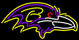 NFL Baltimore Ravens Beer Bar Neon Light Sign 14&#39;&#39; x 10&quot; - £398.87 GBP