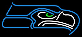 NFL Seattle Seahawks Beer Bar Neon Light Sign 15&#39;&#39; x 10&quot; - £394.29 GBP