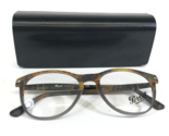 Persol Eyeglasses Frames 3115-V Fuoco e Ardesia 9034 Matte Tortoise 52-1... - $130.53