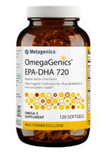OmegaGenics EPA-DHA 720 - 120 Softgel - Metagenics - Lemon Lime - Immune - £75.92 GBP