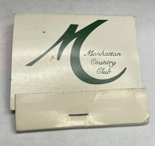 Manhattan Beach California CA  Country Club Matchbook - £7.72 GBP