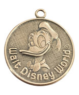 WALT DISNEY Disneyland Donald Duck FACE HEAD STERLING SILVER CHARM - £37.92 GBP