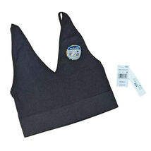 Wall Flower Black Insta Smooth Seamless Ribbed Bralette Size Small (S) - $13.79 CAD