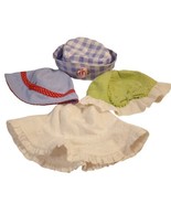 Infant Toddler Girl Summer Spring Cloth Bucket Hats Green Purple Blue Se... - £12.65 GBP
