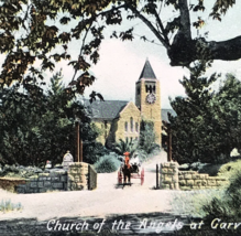 1908 Church of the Angels at Garvanza Pasadena Los Angeles CA Postcard - £7.47 GBP