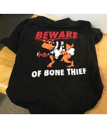 Dog Beware Of Bone Thief T-shirt Size M - $75.83 MXN