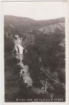 Davis Oklahoma OK Real Photo Postcard 1925-42 RPPC Birds Eye View Turner Falls - £2.35 GBP