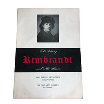 The Young Rembrandt &amp; His Times 1958 Art Exhibition Book John Herron Museum Vint - £50.77 GBP