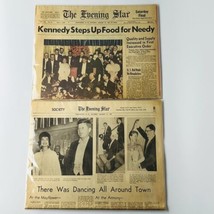 The Evening Star Jan 21, 1961 Washington Dc Kennedy Fundraiser Newspaper Jfk Jok - £22.95 GBP