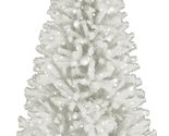 National Tree Company Pre-Lit Artificial Full Christmas Tree, White, Nor... - £221.94 GBP