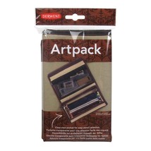 Derwent Artpack Canvas Pencil Case (2300575), Brown - $32.29
