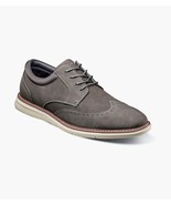Nunn Bush Chase Wingtip Oxford Walking Shoes Gray Multi 85128-062 - $134.47 CAD