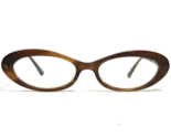 Oliver Peoples Petite Eyeglasses Frames Dexi SYC Brown Horn Cat Eye 50-1... - $111.83