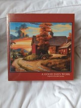500 Piece - Bits And Pieces Puzzle - A Good Days Work #01-0388 - £15.57 GBP