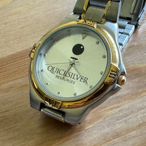 Quiksilver Resources Sweda Quartz Watch Men Dual Tone Japan Movt New Battery - £20.91 GBP