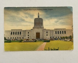 Oregon State Capitol Building Salem Oregon Postcard - £7.84 GBP