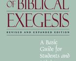 Elements of Biblical Exegesis Gorman, Michael J. - $22.65