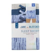 Jane and Bleecker Sleep Short, 3-pack BLUE PACK Women&#39;s Sz M-XL NWT - $334.12 MXN