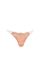 Agent Provocateur Damen Tanga Unterwäsche Spitze Rosa Größe S - £66.60 GBP