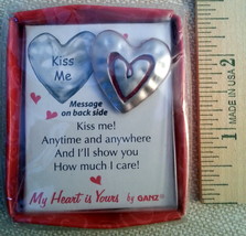 My Heart is Yours by Ganz &quot;Kiss Me&quot; charm - £3.23 GBP