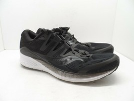 Saucony Women&#39;s Ride ISO  Running Shoes Black/White Size 11M - $39.18