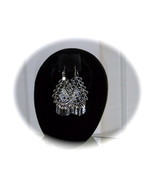 Silver Chandelier Earrings Earring Hollywood Trendy  - £23.73 GBP