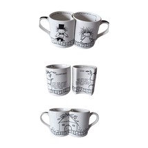 Bride Groom 12 oz Coffee Mug Set Papel Giftware Children of The Inner Li... - $18.61