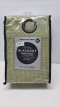 Design Solutions Green sage Blackout Curtain 84&quot; Grommet Panel Copley Square - £7.18 GBP