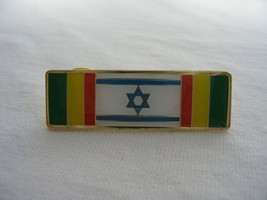 Israeli army IDF volunteers enamel ribbon Israel award Star of / Magen D... - $16.50