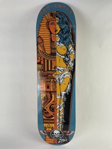 Dan Cates BLUE Mummy Pro deck - Death Skateboards 8.5&quot; with grip &amp; free shipping - £37.48 GBP