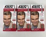 (3) Just For Men Easy Comb-In Color Mens 1 Count (Pack of 1), Dark Blond... - $33.24