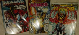 CLASSIC NEAL ADAMS 3-1985 ARMOR AND THE SILVER STREAK..FIGHTING RAGE CLA... - $14.99
