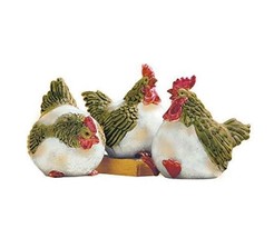 Midwest Cbk Fat Chickens Figure Set of 3 NOS NWT NIB - $102.79