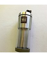 Starbucks VIA Ready Brew Stainless Steel Travel Tumbler Mug 10 oz 2009 - £6.25 GBP
