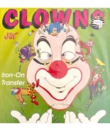 Clowns Instant Iron On Transfer NEW OS Vintage 1993 XP89030 Joy Insignia... - $40.83 CAD