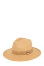 Classic Fedora Hat Double Charm Embellishment Timeless Style Accessory  - £19.18 GBP