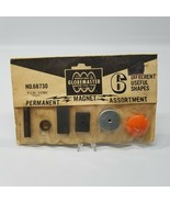 Vintage NOS Globemaster Permanent Magnet Assortment No. 68730 - £15.02 GBP