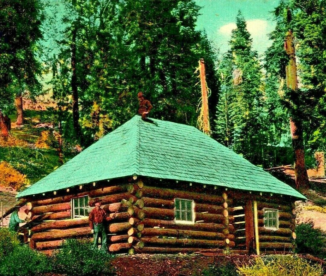Primary image for Deer Lodge Sierra Mountains Summer Home California CA UNP 1910s DB Postcard