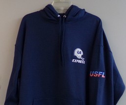 USFL Los Angeles Express Embroidered Hoodie S-4XL, LT-4XLT NFL Steve You... - $33.99+