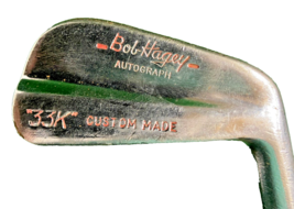 Bob Hagey Golf 2 Iron 33K Autograph Custom Made RH Regular Steel Vintage Grip - £18.41 GBP